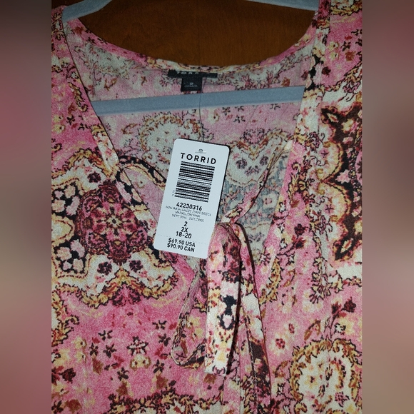 Pink Patterned Dress - Picture 3 of 5